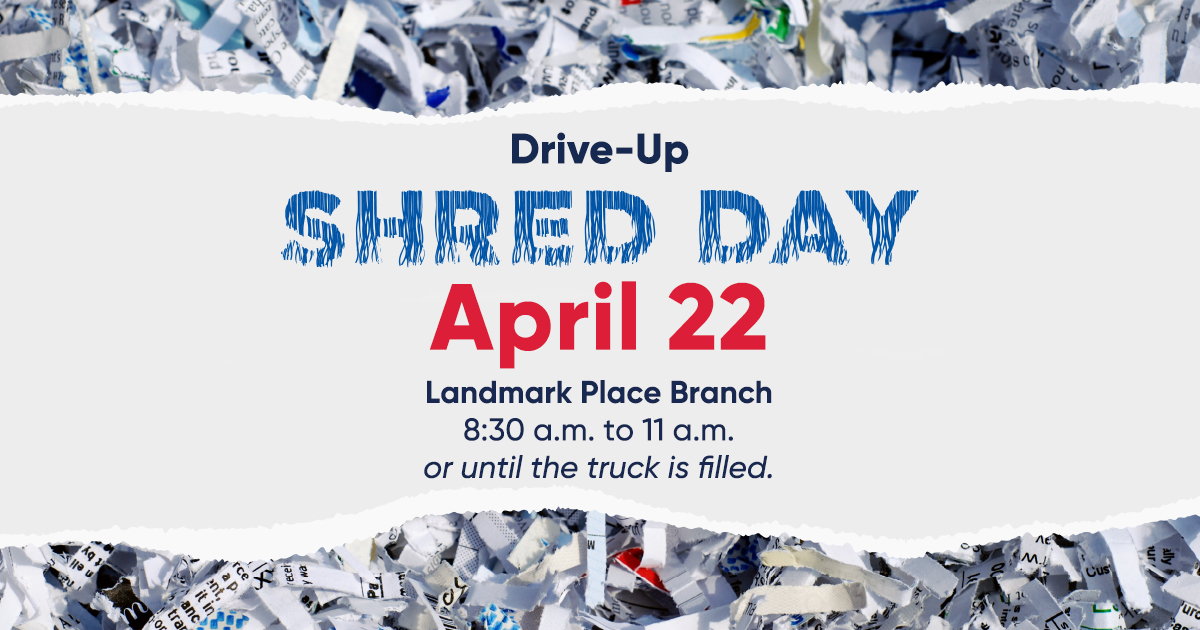 Shred Day - Landmark Place Branch Beriault