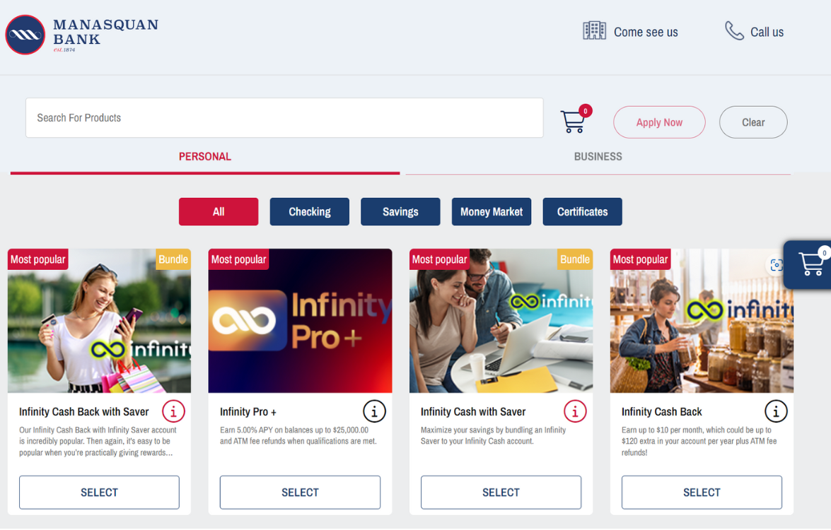 topsec Manasquan Bank Announces Full Online Account Opening for Business and Consumer Clients with Launch of Terafina Platform